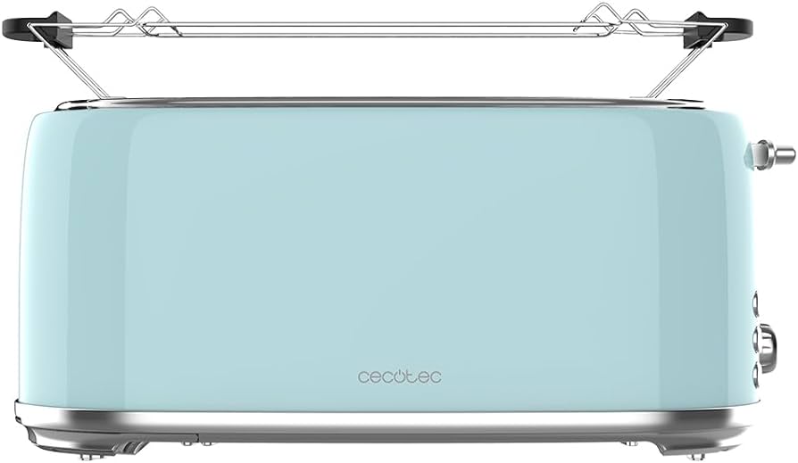 Fierbător electric Cecotec ThermoSense 420 Albastru deschis, 1.8 Litri, 2200 W, Măsurarea temperaturii, Baza 360 de grade, Oțel inoxidabil, Stil Vintage, Albastru, 01482