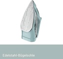 Imetec Perfect Comfort, fier de călcat cu abur, ușor, la îndemână, protecție anticalcar, șoc cu abur 140 g, talpă din oțel inoxidabil, 2200 W, mâner ergonomic, tehnologie de economisire a energiei