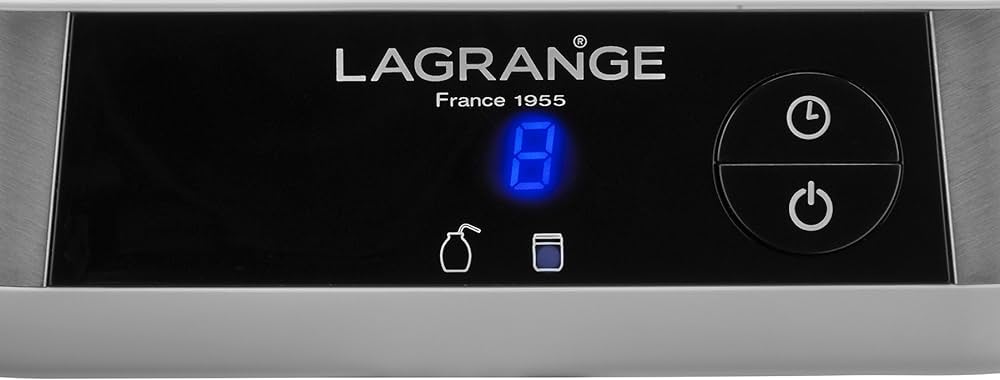 LAGRANGE 459002 linie de iaurt/perie pentru sticle oțel inoxidabil 18 W