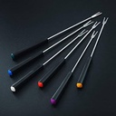 Set electric Russell Hobbs [fondue de brânză, fondue de ciocolată sau fondue de ulei/bulion] Fiesta (inclusiv 6 furculițe colorate, lavabil la mașina de spălat vase și oală de 1,2 l din oțel inoxidabil, 1200 W) 22560-56