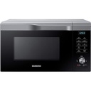 Cuptor cu microunde combinat Samsung MC32J7055CT/EG cu grătar și aer cald, 900 W, cameră de gătit 32 ℓ (extra mare), 52,3 cm lățime, prăjire subțire, program aluat drojdie/iaurt, argintiu