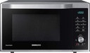 Cuptor cu microunde combinat Samsung MC32J7055CT/EG cu grătar și aer cald, 900 W, cameră de gătit 32 ℓ (extra mare), 52,3 cm lățime, prăjire subțire, program aluat drojdie/iaurt, argintiu