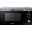 Cuptor cu microunde combinat Samsung MC32J7055CT/EG cu grătar și aer cald, 900 W, cameră de gătit 32 ℓ (extra mare), 52,3 cm lățime, prăjire subțire, program aluat drojdie/iaurt, argintiu