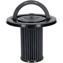 Aspirator Siemens cu sac Q5.0 extreme silencePower VSQ5X1230, aspirator, ideal pentru alergici, filtru igienic, putere de aspirare puternica, duza podea pentru parchet, covor, gresie, 850 W, negru