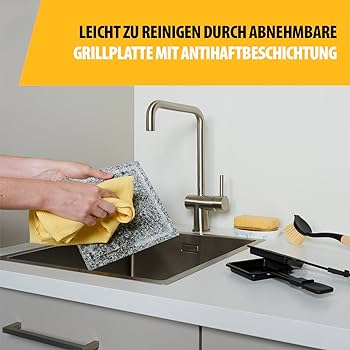Tristar Raclette RA-2745 - placa gratar din piatra - pentru pana la 4 persoane - suprafata gratar 21 x 21 cm