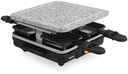 Tristar Raclette RA-2745 - placa gratar din piatra - pentru pana la 4 persoane - suprafata gratar 21 x 21 cm