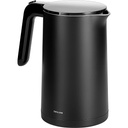 Fierbător ZWILLING ENFINIGY cu filtru de calcar din oțel inoxidabil și protecție la supraîncălzire, fără fir, 1850 wați, 1,5 litri, negru
