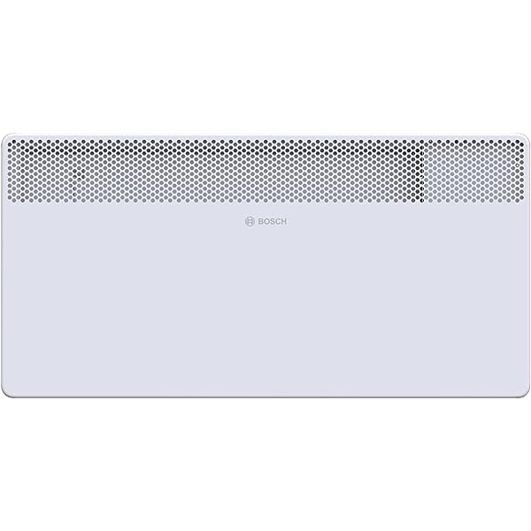 Convector electric Bosch Thermotechnik Heat Convector 4000-25, pentru aprox 25m² cu 2500W inclusiv controler electronic, display LED, program săptămânal, 5 ani garanție