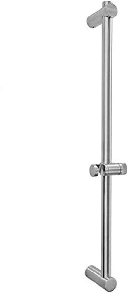 GROHE Sină de duș universală (600 mm, cu suporturi de perete, glisoare și piesă de îmbinare, atașare rapidă, variabilă pentru adaptarea la găurile existente), crom, 27724000