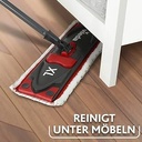 Set Vileda Ultramax Turbo XL, mop de podea XL cu maner telescopic pentru suprafete mari, husa de mop din microfibra, galeata cu spinner, pentru toate podelele dure, Love it Clean, ambalaj ecologic