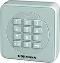 Comutator radio Hörmann FCT3-1 BS (868 MHz, pentru controlul a până la 3 unități de poartă, tastatură iluminată, culoare RAL 7040) 4511856, gri