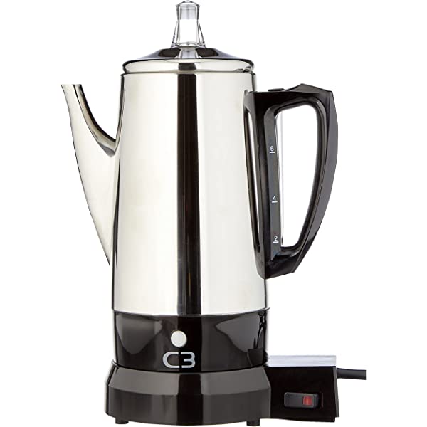 Percolator C3 30-32000, oțel inoxidabil, argint