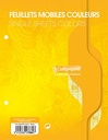 Clairefontaine 4411C Pachet de 5 x 200 de copii Perforate dublu 17 x 22 200 pagini