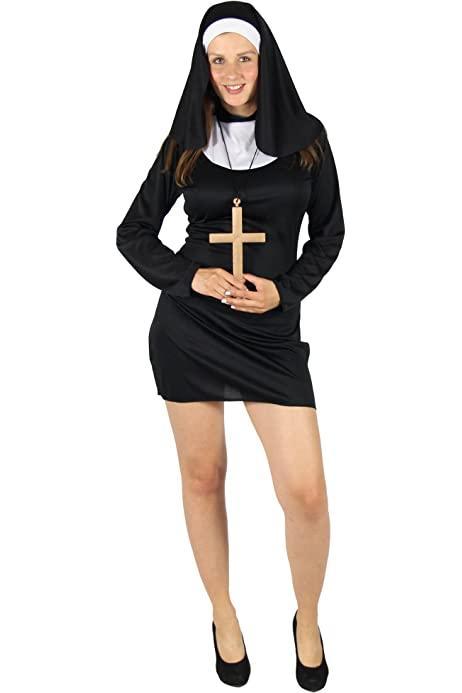 Costum de călugăriță Smiffys BR20423XS pentru femei