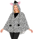 Widmann - Costum de vacă, Poncho cu glugă, Animal de fermă, Carnaval, Petrecere tematică