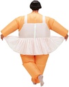 Widmann - Costum de exhibitionist, salopeta sexy cu palton, barbat gol, costume de carnaval, carnaval