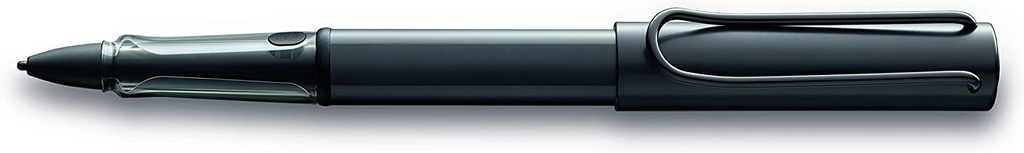 Stilo tactil LAMY AL-star negru EMR cu ecran tactil în negru, din aluminiu, anodizat negru mat - stilou de intrare digitală pentru tablete, smartphone-uri și notebook-uri - vârf rotund