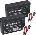 Q-Bateries 12LS-0.8 12V 0.8 Ah baterie AGM cu plumb fleece pentru obloane de casă și casă