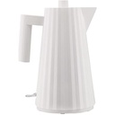 Alessi Plissè MDL06 B/UK - Fierbător electric de design din rășină termoplastică, dop englezesc, 170 cl, negru