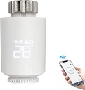 Termostat pentru radiator Shelly TRV Smart Home, control digital al încălzirii prin aplicație și WiFi, instalare ușoară, termostat de încălzire compatibil cu Alexa și Google Home, economisire energie cu baterie