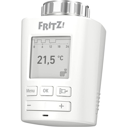 AVM FRITZ!DECT 301 (controler inteligent pentru radiator pentru rețeaua de domiciliu, pentru toate supapele de radiator standard și Fritz!Box cu bază DECT, Fritz!OS din versiunea 6.83)