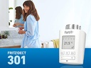 AVM FRITZ!DECT 301 (controler inteligent pentru radiator pentru rețeaua de domiciliu, pentru toate supapele de radiator standard și Fritz!Box cu bază DECT, Fritz!OS din versiunea 6.83)