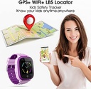 Beafon Kids Smartwatch 1 (4G Nano-SIM) - Negru-Rose