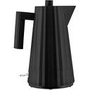 Alessi Plissè MDL06 B/UK - Fierbător electric de design din rășină termoplastică, dop englezesc, 170 cl, negru