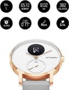 Withings Steel HR - Hybrid Smartwatch - tracker de activitate cu GPS conectat, măsurători ale ritmului cardiac, monitorizare a somnului, notificări pentru smartphone, rezistent la apă și o autonomie a bateriei de 25 de zile