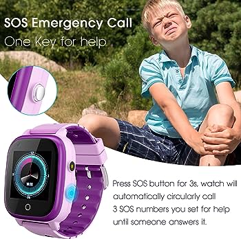 Beafon Kids Smartwatch 1 (4G Nano-SIM) - Negru-Rose