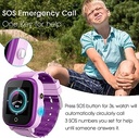 Beafon Kids Smartwatch 1 (4G Nano-SIM) - Negru-Rose
