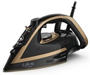 ROWENTA FV8064C0 Fier de călcat cu abur Calor Puregliss, 270 ml, negru și auriu