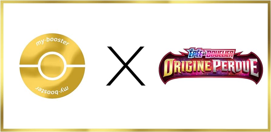Giratina VSTAR 212/196 Shiny Gold - ULtraboost X Sword and Shield 11 Origine Perdue - Cutie cu 10 cărți Pokemon franceze