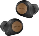 Căști Jabra Elite 85t True Wireless - Jabra Advanced Active Noise Cancelling cu durată lungă de viață a bateriei și difuzoare puternice — Carcasă de încărcare fără fir — Negru aramiu