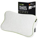 Pernă de recuperare BLACKROLL® (50 x 30 cm), pernă ortopedică pentru un somn odihnitor, pernă ergonomică cu geantă de călătorie pentru călătorie, pernă pentru gât din spumă de viscoză cu memorie, Fabricat în Germania
