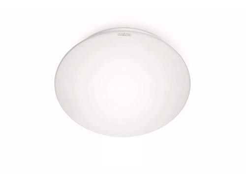 Ilumină interioară Steinel LED RS 16 S sticlă opal, 9,3 W aplică, detector de mișcare 360°, rază max.3 - 8 m, 918 lm, alb, standard