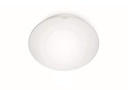 Ilumină interioară Steinel LED RS 16 S sticlă opal, 9,3 W aplică, detector de mișcare 360°, rază max.3 - 8 m, 918 lm, alb, standard