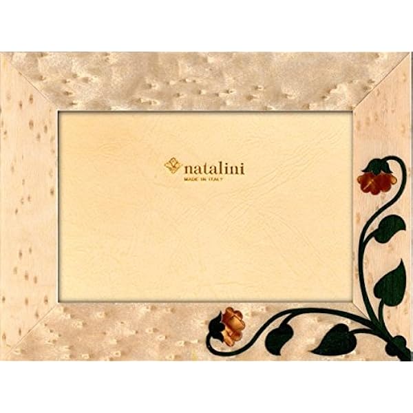 Ramă foto NATALINI MPB Bianco 20X25 cu suport pentru masă, Lemn de lalele, alb, 20 x 25 x 1,5