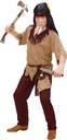 Widmann - costum pentru copii indian, haină, pantaloni, curea, bentita, Vestul Sălbatic, șef, carnaval, petrecere tematică