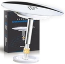 EDELER® dop de baie din 2 piese potrivire universală - dop de închidere pentru baie Ø 72 mm - dop de baie reglabil rezistent la rugină - pentru fiecare etanșare pentru cadă + etanșare alternativă GRATUITĂ