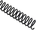 Bobine de legare RAYSON, 50 de coli, 9,5 mm, pas 3:1, negru, 100 de bucăți