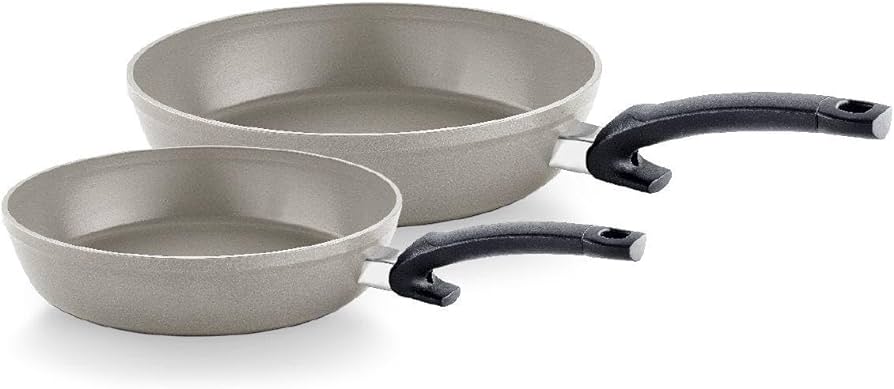 Fissler Ceratal Classic set de tigaie / 2 piese, tigaie din aluminiu, acoperite cu ceramica (24 + 28 cm) Tigaie ceramice antiaderent - cu inducție
