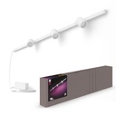 Philips Hue White Ambiance GU10 pachet de trei 3x350lm, reglabil, toate nuanțele de alb, controlabil prin aplicație, compatibil cu Amazon Alexa (Echo, Echo Dot)