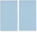 ZELLER PREZENTĂ O VIAȚĂ MAI FRUMOȘĂ. TRAIȚI PRACTIC. 26205 Set capac aragaz/placi de taiere, 2 piese, sticla, aprox., 30x52 cm