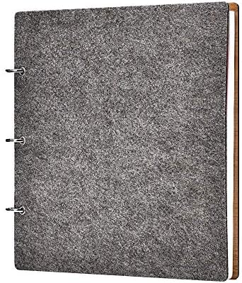 Album foto ZEEYUAN Pagini albe mari DIY Scrapbooking pentru bricolaj Perfect ca album de călătorie cu carte de oaspeți...