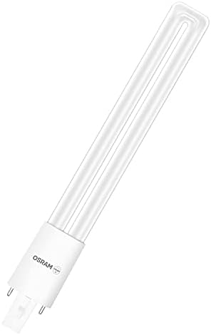 Lampă LED OSRAM DULUX S11 pentru bază G23, 6 wați, 700 lumeni, alb rece (4000K), înlocuitor pentru becurile convenționale Dulux de 11W