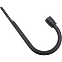 GARDINIA Legături draperii romane, metal, lungime 7,5 cm, negru mat