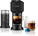 Aparat de cafea automat Nespresso Vertuo Next cu spumă de lapte pentru espresso, cappuccino și latte de la Magimix în negru mat [exclusiv Amazon]
