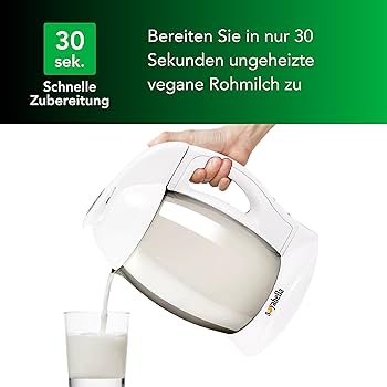 Tribest 57600 SB-130W aparat de fabricat lapte vegetal, plastic, alb