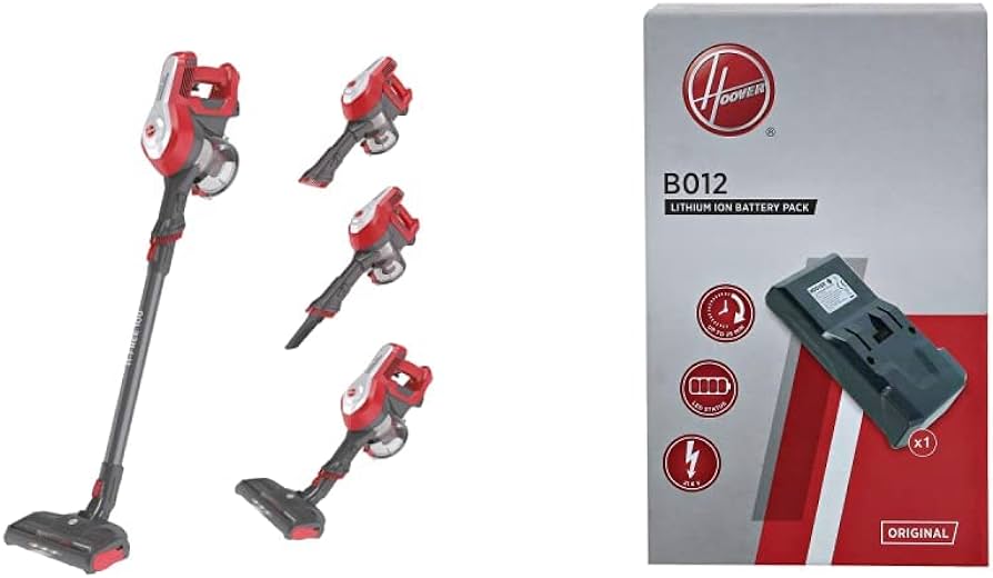 Hoover B012 Baterie cu litiu pentru aspirator reîncărcabilă 21,6 V neagră Baterie originală pentru aspiratorul Hoover H-Free 100
